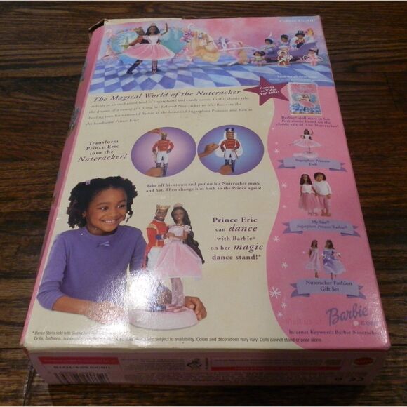 Mattel 2001 Barbie Nutcracker Prince Eric Ken Doll New in Box - Picture 4 of 4